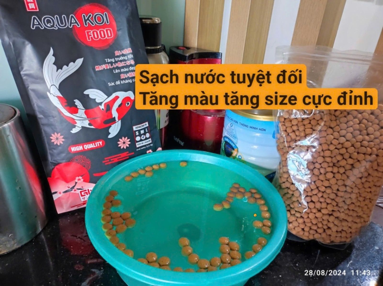 Cám Aqua Koi 2.5Kg