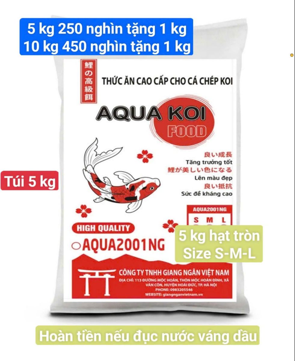 Cám Aqua Koi - 5kg